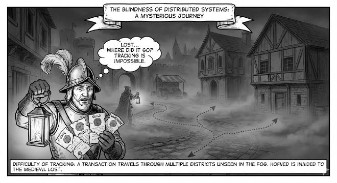 The confusion of tracking transactions through dark alleys
